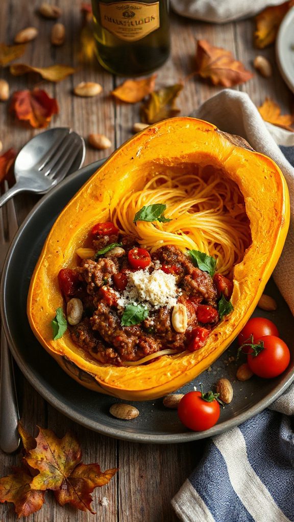 spaghetti squash turkey bolognese spaghetti squash turkey bolognese