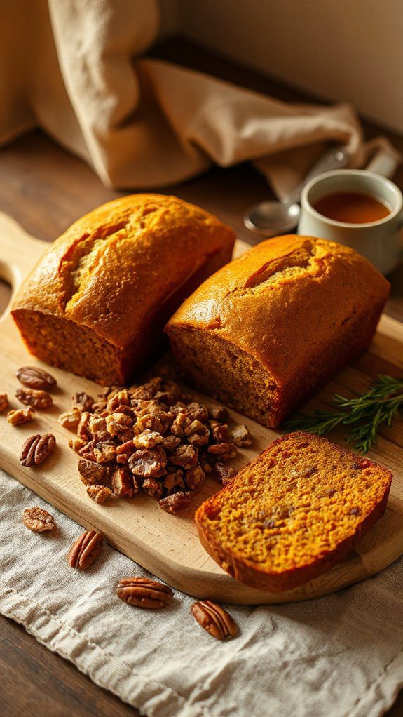 spiced pumpkin bread recipe