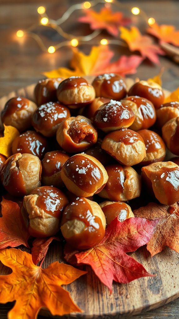 spiced roasted chestnut medley