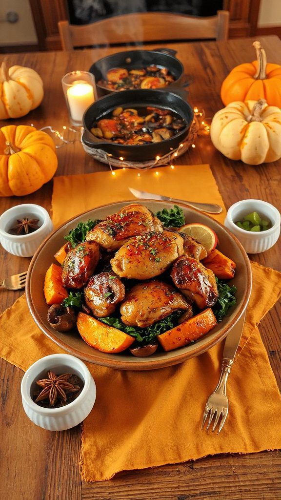spicy apple cider chicken