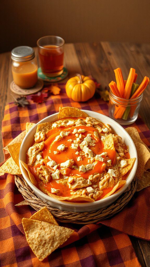 spicy hearty chicken dip