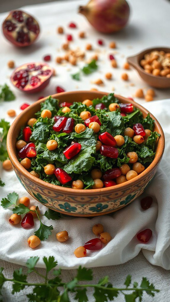 spicy roasted chickpea salad spicy roasted chickpea salad