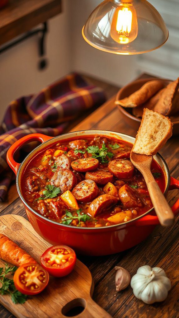 spicy sausage lentil stew recipe spicy sausage lentil stew recipe