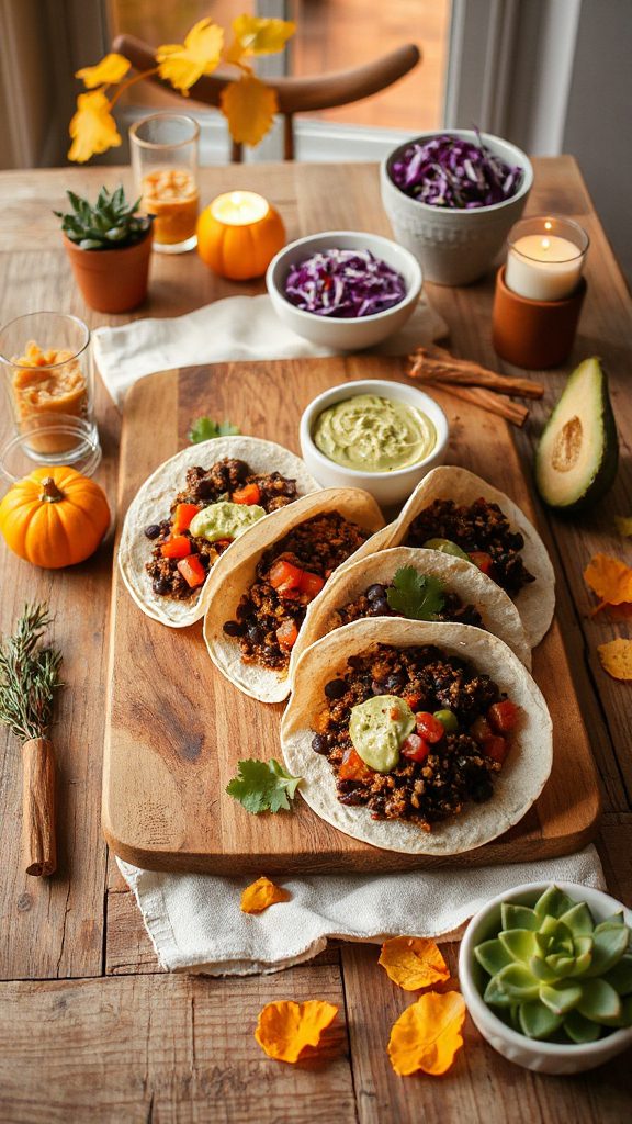 spicy vegan black bean tacos spicy vegan black bean tacos