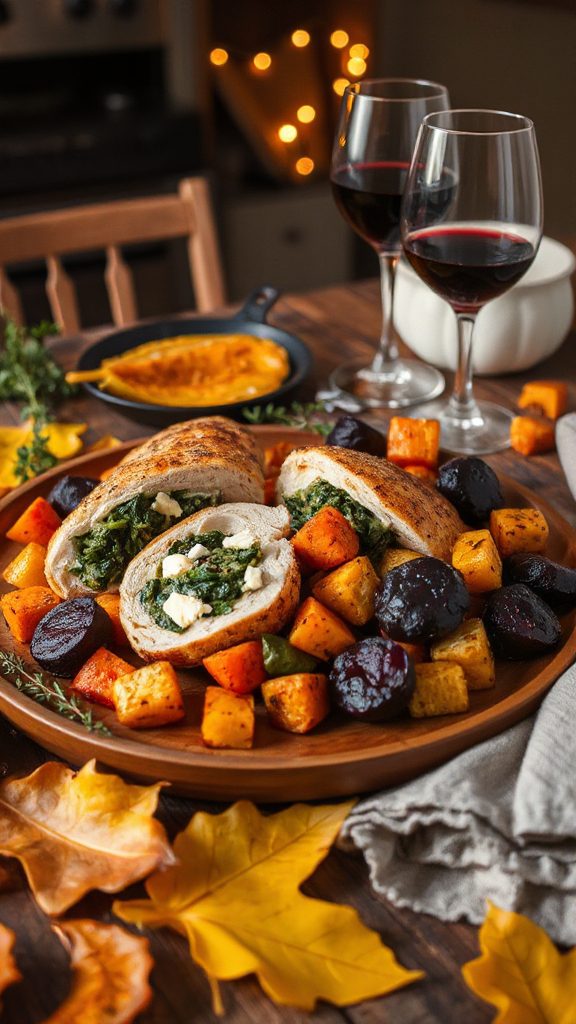 spinach feta stuffed chicken