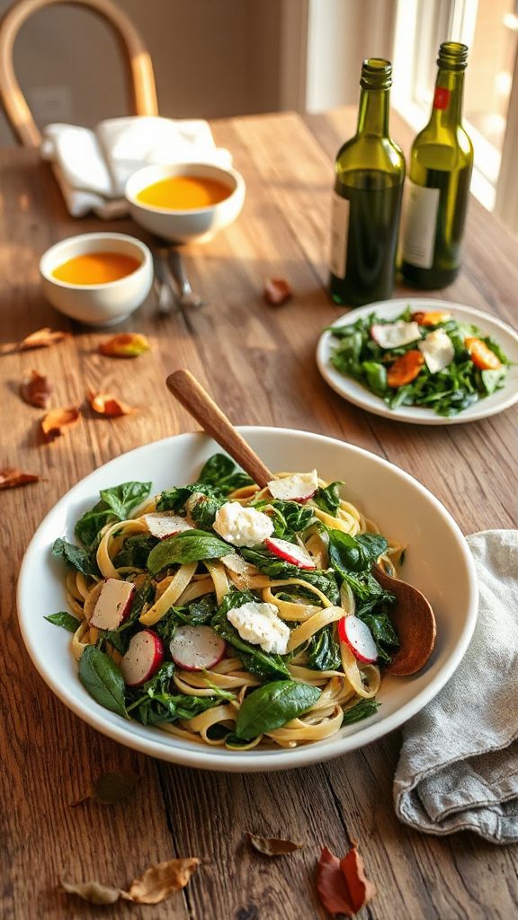 spinach ricotta pasta recipe