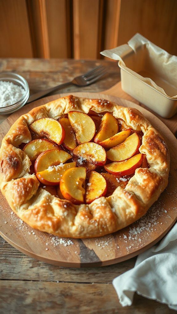 storing and reheating galette