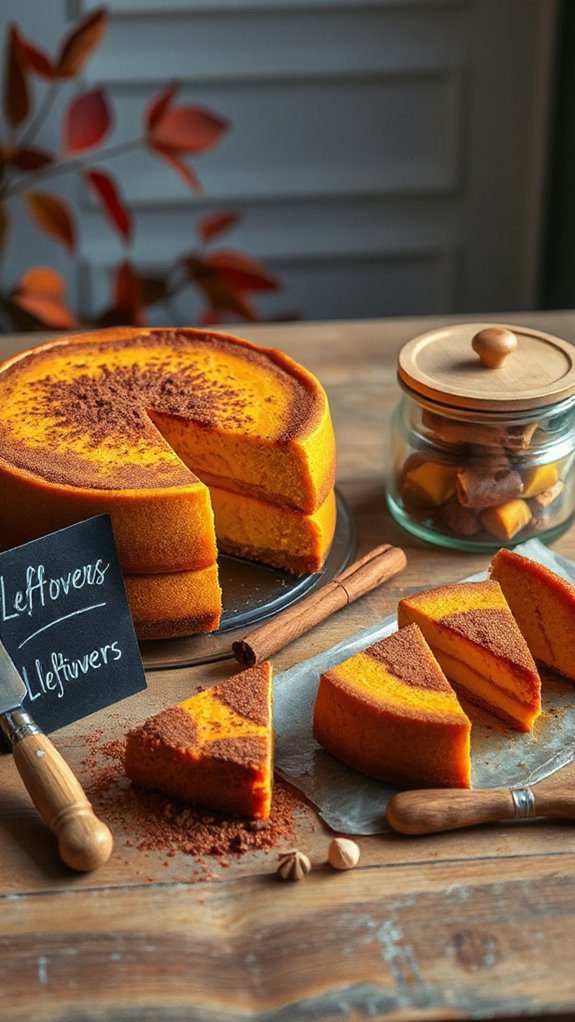 storing cheesecake leftovers properly