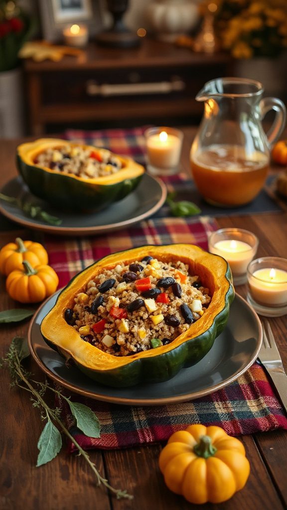 stuffed acorn squash recipe stuffed acorn squash recipe