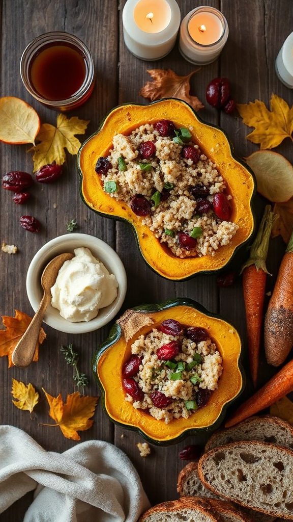 stuffed acorn squash recipe