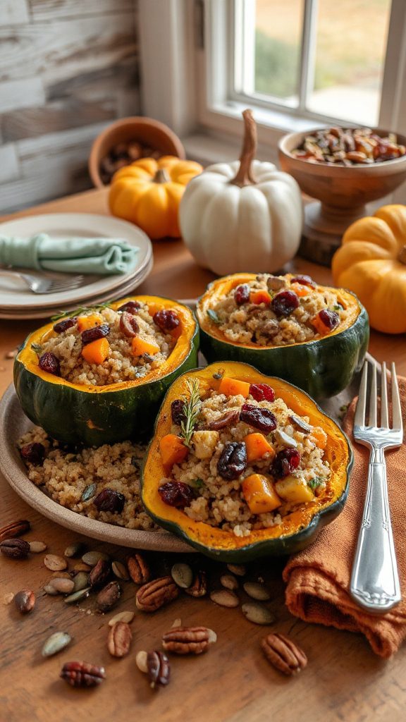 stuffed acorn squash recipe