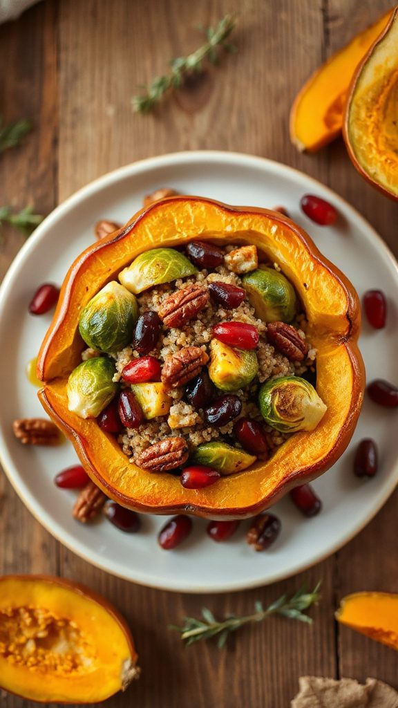 stuffed acorn squash recipe stuffed acorn squash recipe