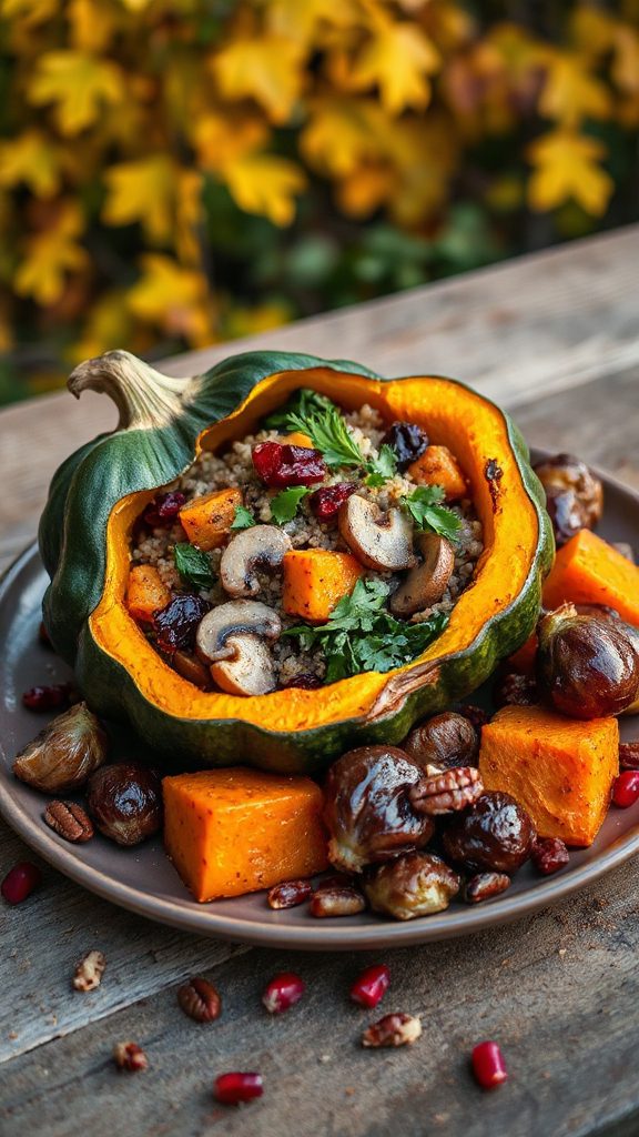 stuffed acorn squash recipe stuffed acorn squash recipe