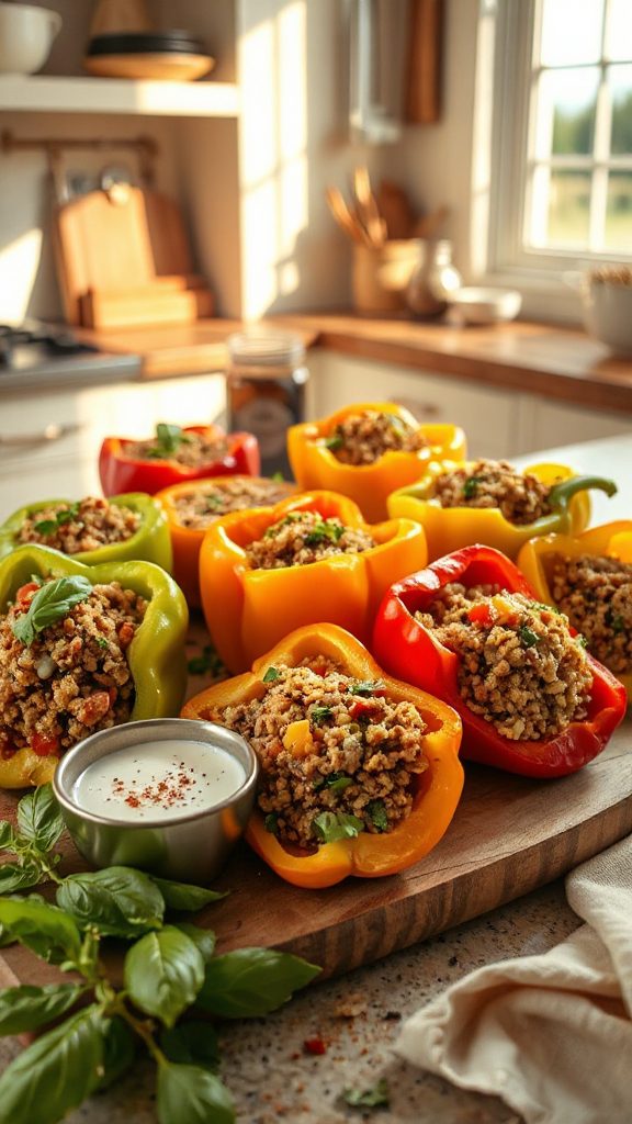 stuffed bell peppers recipe