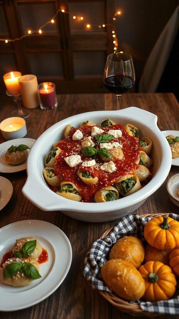 stuffed pasta shells recipe