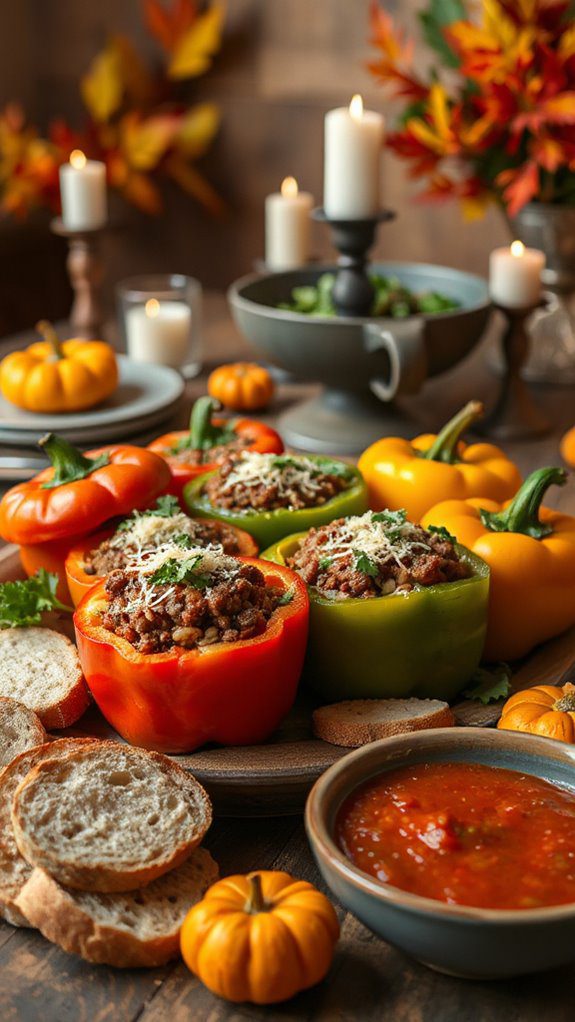 stuffed peppers with beef