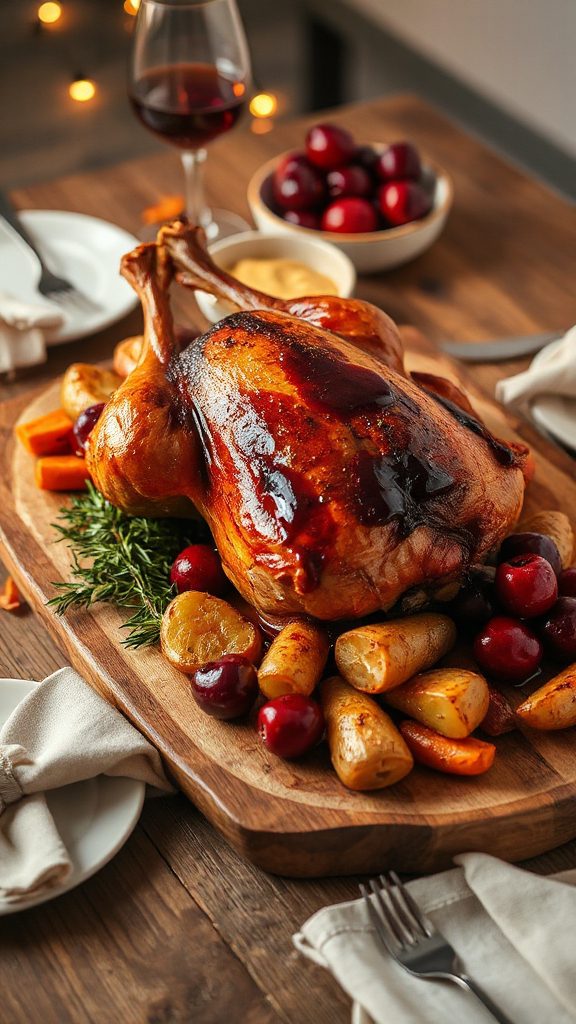 succulent roast duck dish succulent roast duck dish