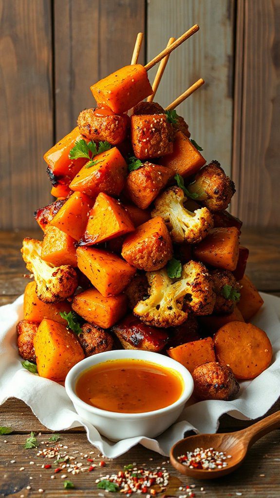 sweet and spicy vegetable dish