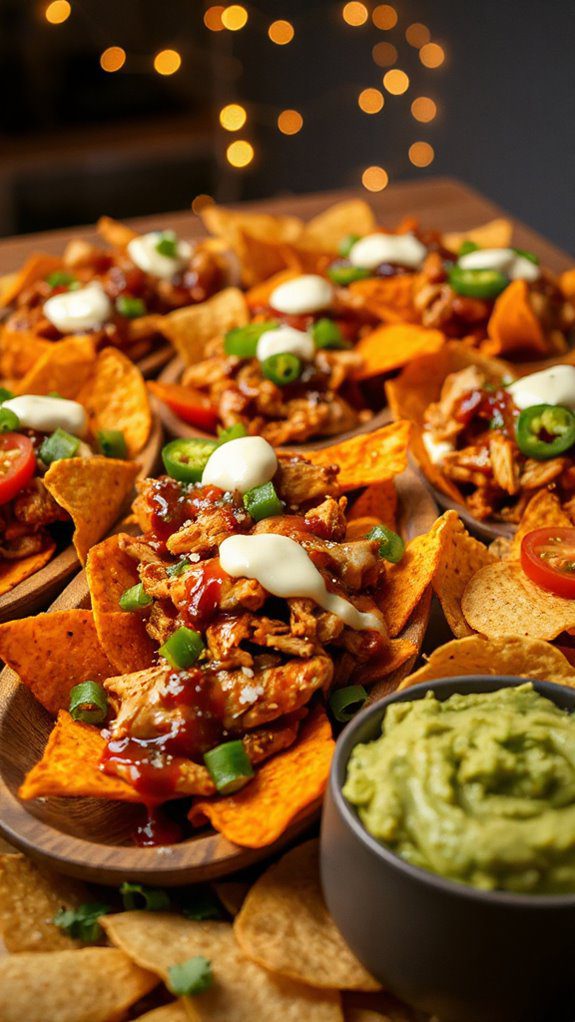 sweet potato bbq nachos