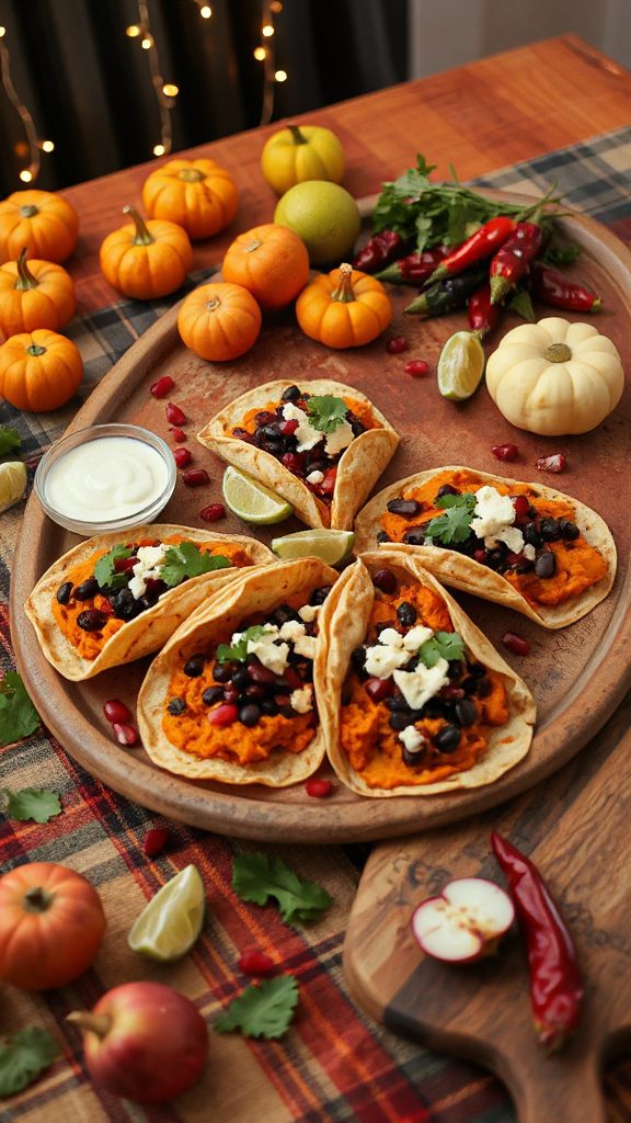 sweet potato black bean tacos
