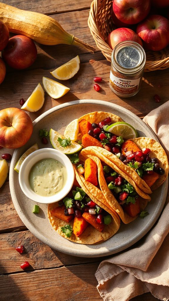 sweet potato black bean tacos