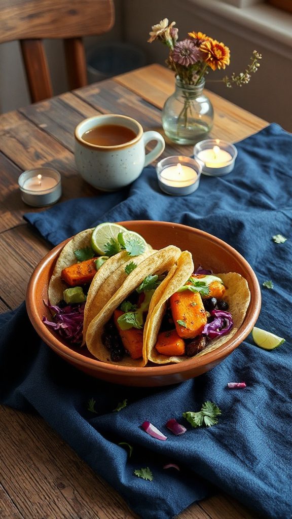 sweet potato black bean tacos sweet potato black bean tacos