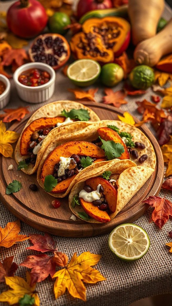 sweet potato black bean tacos