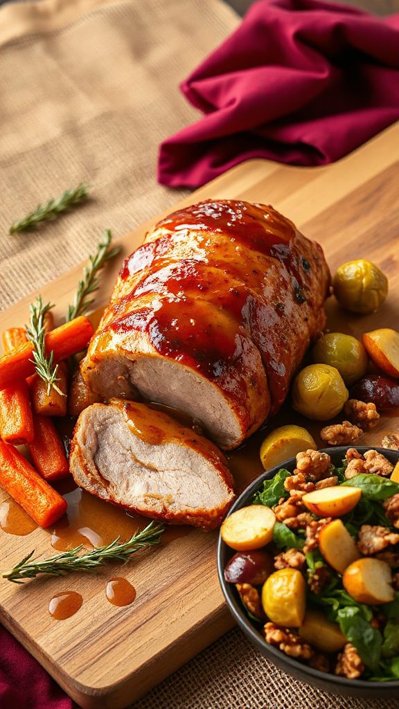 sweet tangy roasted pork
