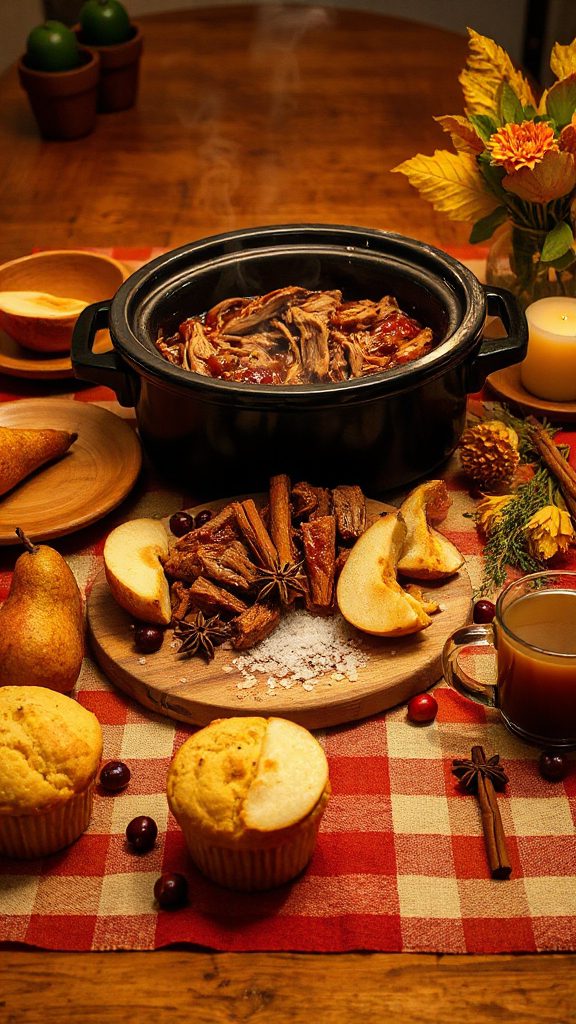 tender apple cider pulled pork