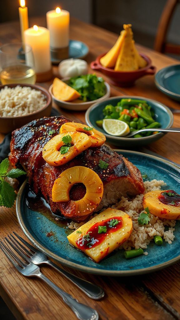 teriyaki pineapple pork roast
