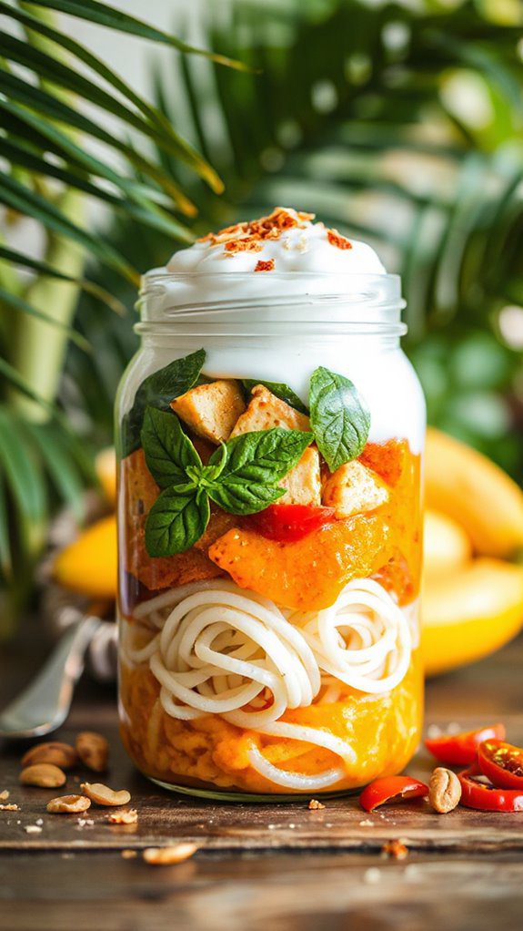 thai coconut curry noodles