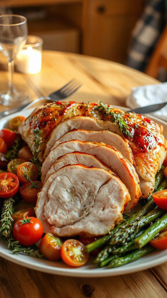 thyme roasted turkey serving suggestions