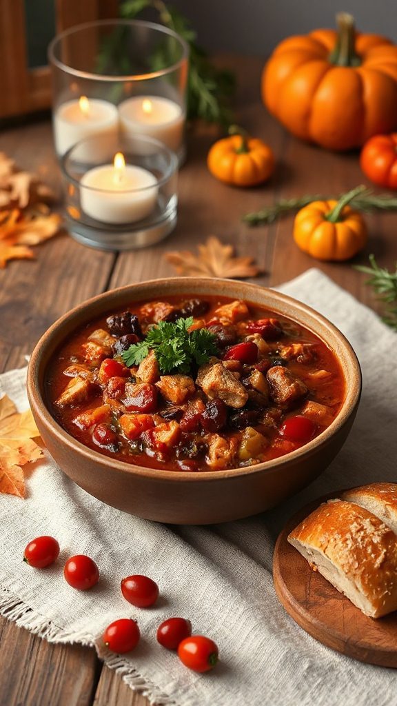 turkey cranberry chili recipe