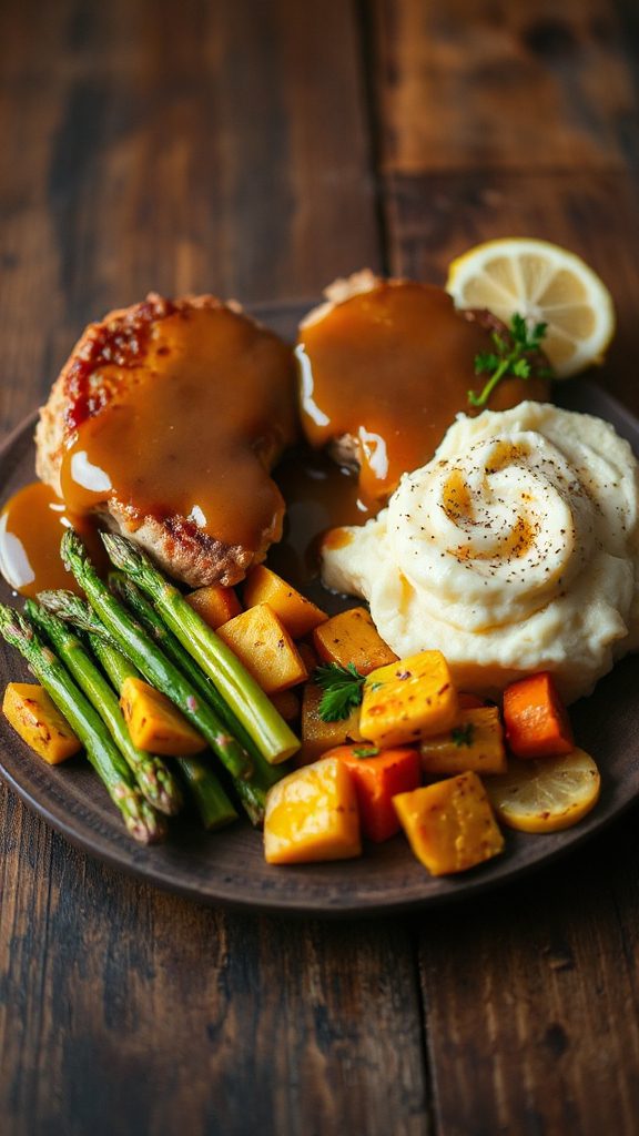 turkey salisbury steaks variations