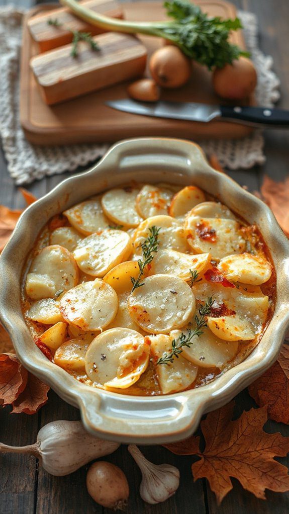 turnip potato gratin recipe