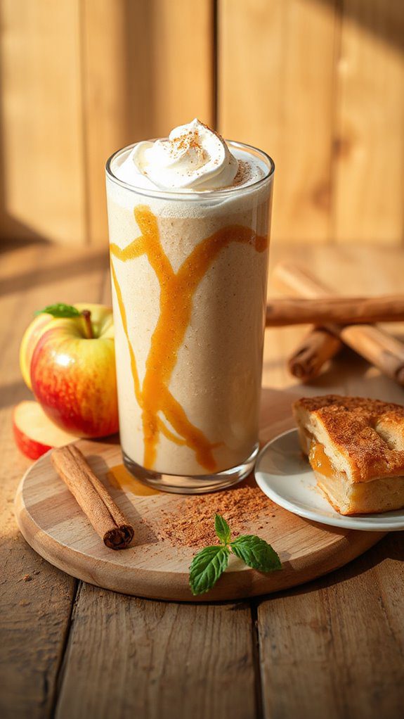 vegan apple pie smoothie