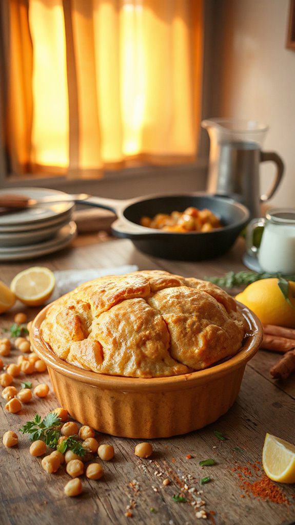 vegetarian curried pot pie vegetarian curried pot pie