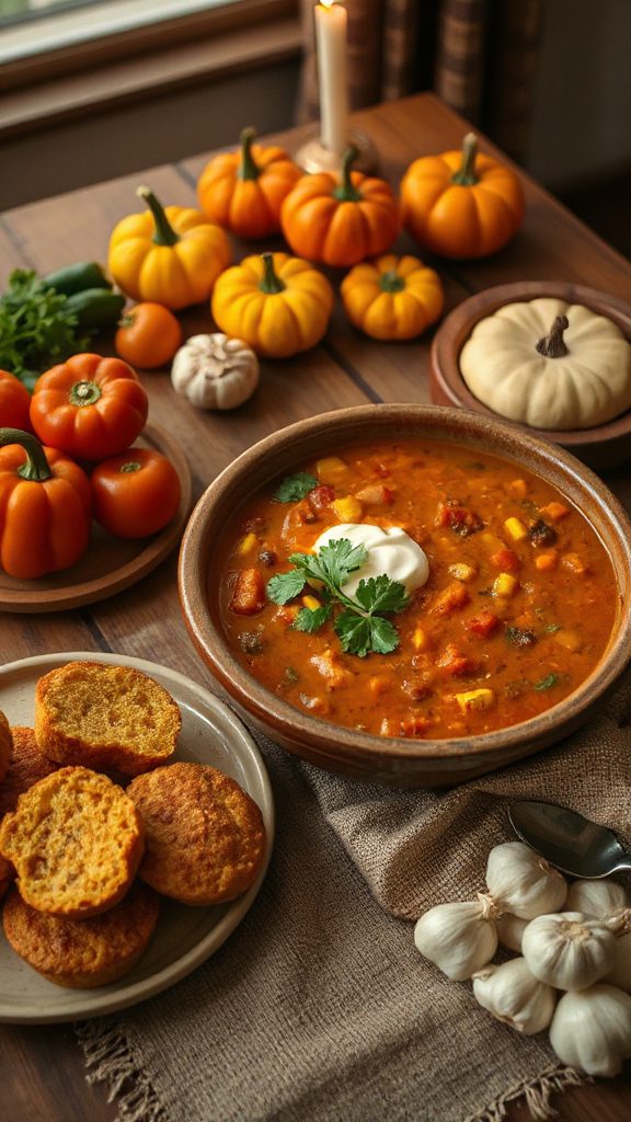 vegetarian pumpkin bean chili vegetarian pumpkin bean chili