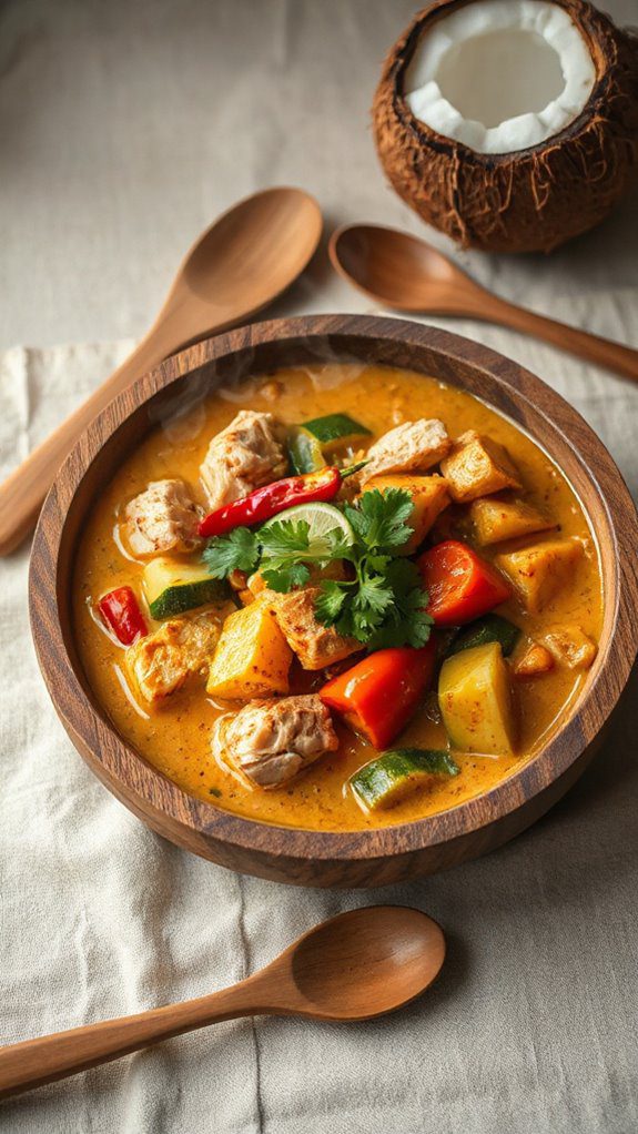 vibrant coconut curry stew vibrant coconut curry stew