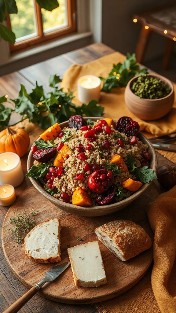 vibrant harvest grain bowl