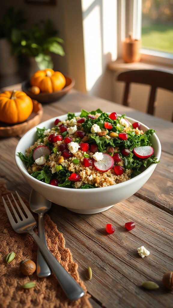 vibrant vegan quinoa salad