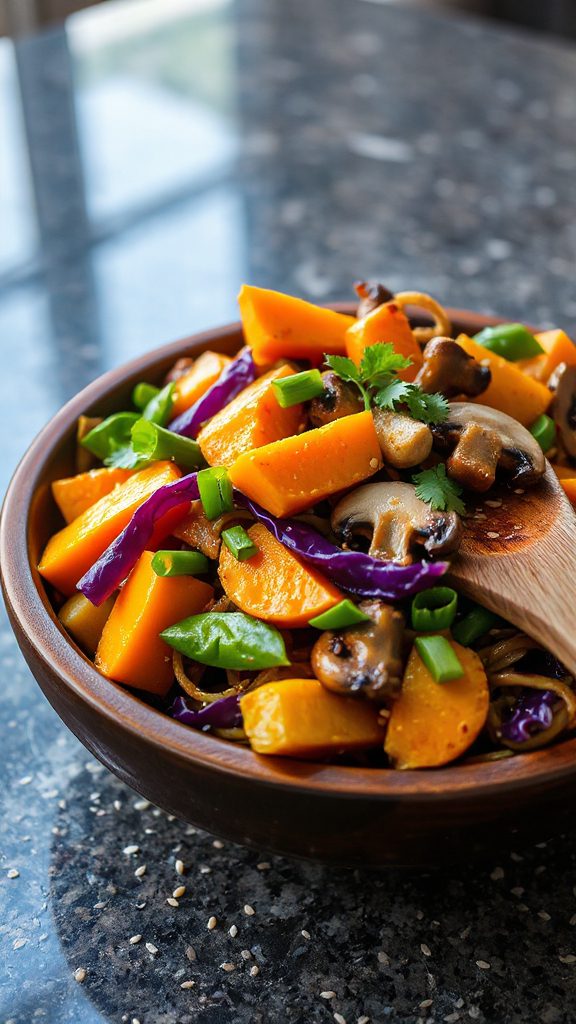 vibrant vegetable stir fry recipe