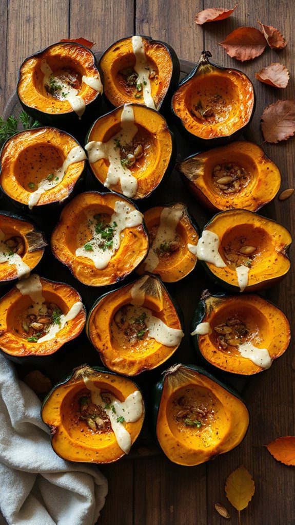 wholesome acorn squash dish