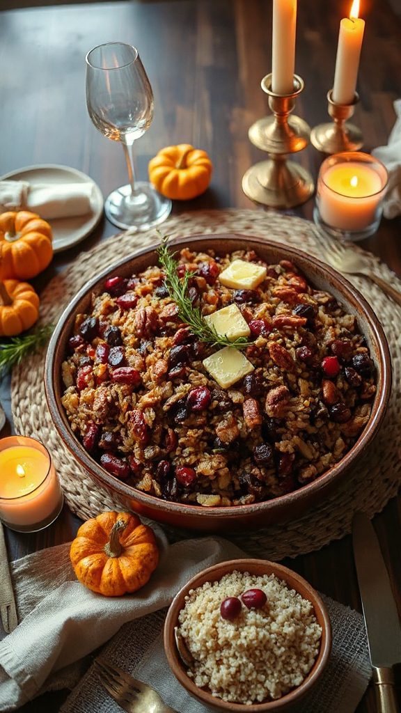 wild rice cranberry casserole recipe