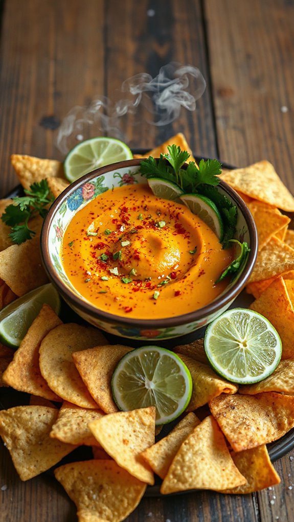 zesty pumpkin lime salsa