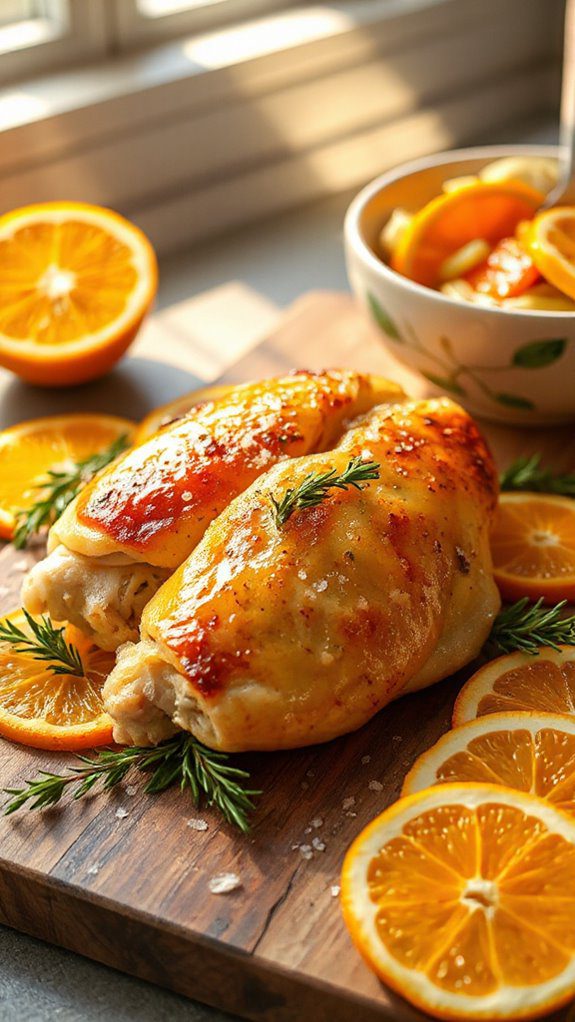 zesty stuffed chicken breasts