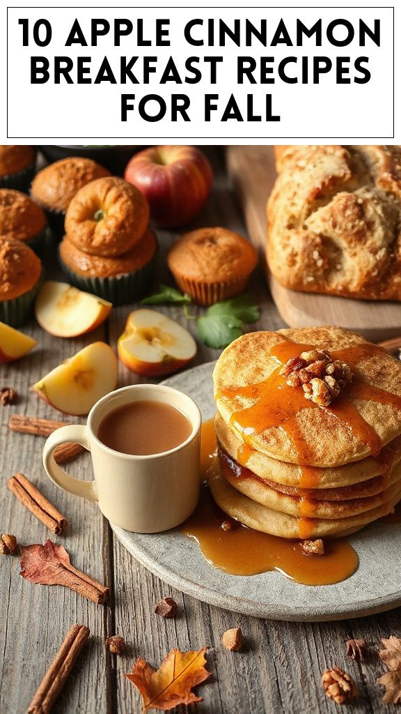 10 Apple Cinnamon Breakfast Recipes for Fall