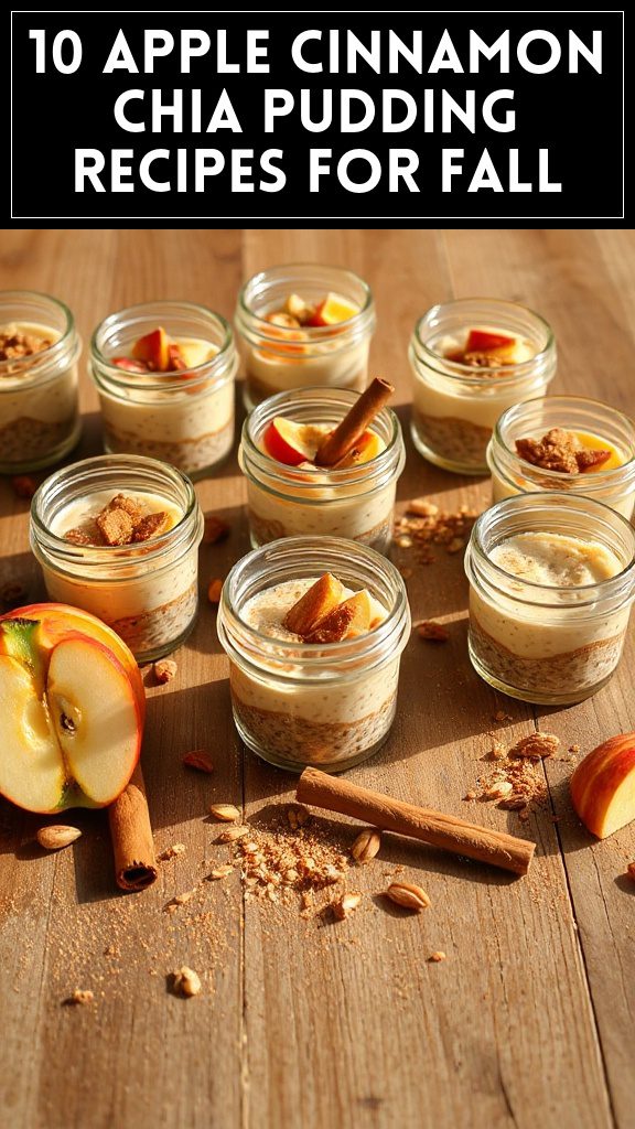 10 Apple Cinnamon Chia Pudding Recipes for Fall