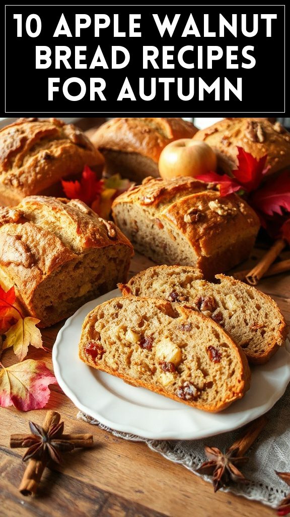 10 Apple Walnut Bread Recipes for Autumn