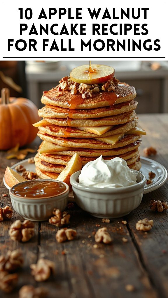 10 Apple Walnut Pancake Recipes for Fall Mornings
